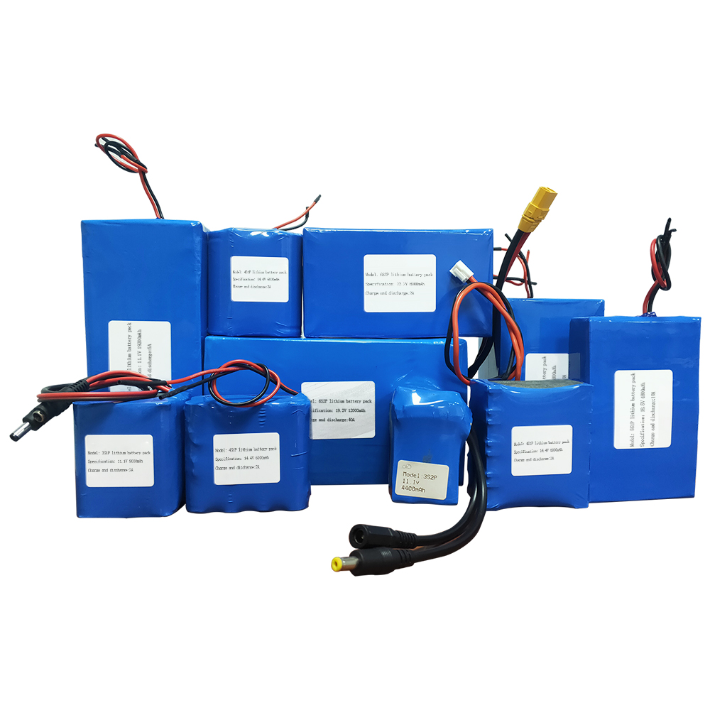 Customized battery packs 12v 36v 48v 72v lithium ion batteries rechargeable 18650 battery